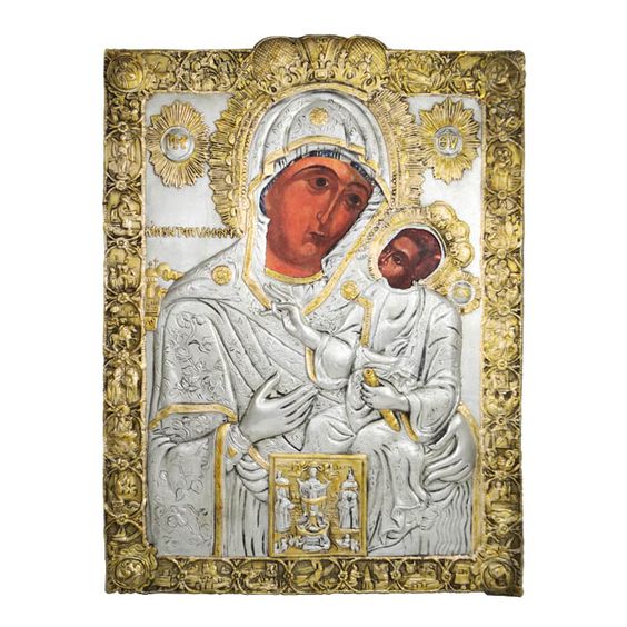 Icon of Our Lady of the Hundred Doors “Panagia Ekatontapilion” Paros